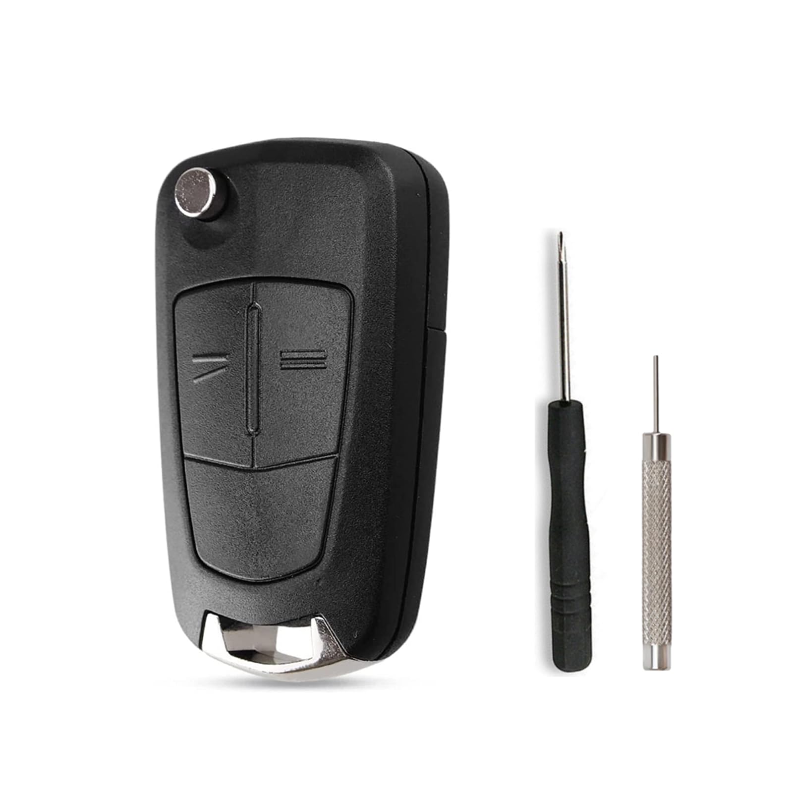 SLshiBo 2 Button Remote Key Case with Blade for Opel Astra Adam Corsa Zafira Insignia Vectra Meriva Movano Mokka