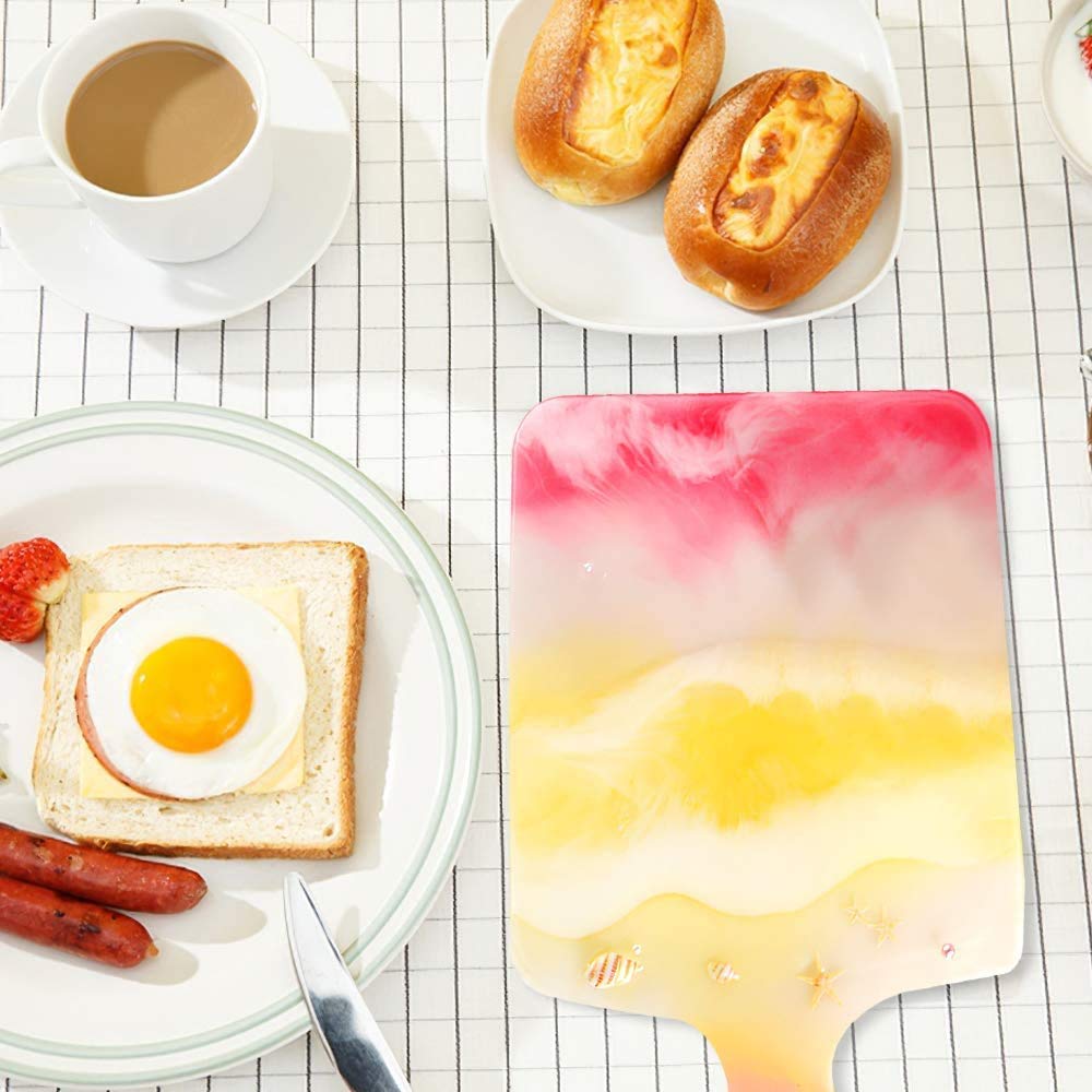 Resin Silicone Tray Molds, Epoxy Casting Mold for DIY Large Rectangle Serving Cutting Board with Handle, Kitchen Essential for Home Decoration and Crafting