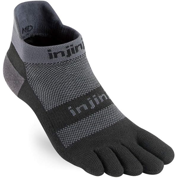 Amazon.com: Injinji Run Original Weight No-Show (Small, Navy