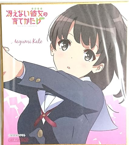 Amazon Co Jp 冴えない彼女の育てかた 加藤恵 ミニ色紙 映画化 ホビー 通販