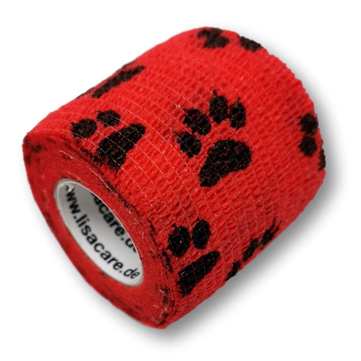LisaCare, cohesive bandage, fixation bandage, self-adhesive, elastic, 5 cm wide, for human and animals, for sport riding