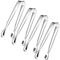 SOLEADER Mini Serving Tongs, Small Serving Utensils for Catering, Kitchen Tongs, Food-Grade Premium 304 Stainless Steel…