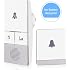 Campanello Wireless Senza Fili E Senza Batteria Bell4U - Impermeabile IP65, 5 Ricevitori, 51 Suonerie, Portata 200 M