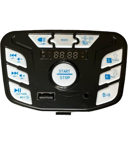 BlissfulAbode Ricevitore Scatola Di Controllo 24V JR1930RXZ Per Auto Elettriche Bambini - Sostituzione Con Abbinamento Frequenza