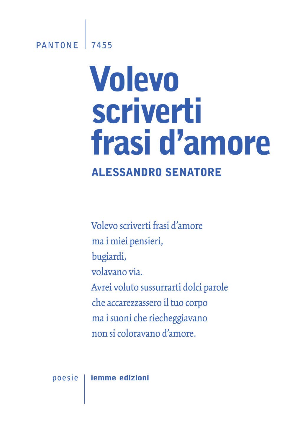 Amazon It Volevo Scriverti Frasi D Amore Senatore Alessandro Libri