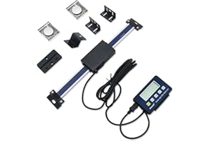 SHAHE Digital LCD Linear 0-150mm/0-6inch Accurate Digital Readout Lathe Scale for Milling Machines