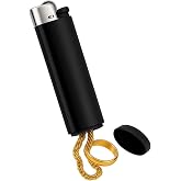 IN SELECT Lighter Diversion Safe Stash, Hidden Storage Compartment Secret Compartment Container for Jewelry, Travel, Camping, and Everyday Carry (No spark, No flame) One piece in Black