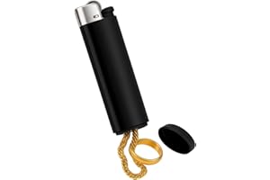 IN SELECT Lighter Diversion Safe Stash, Hidden Storage Compartment Secret Compartment Container for Jewelry, Travel, Camping, and Everyday Carry (No spark, No flame) One piece in Black