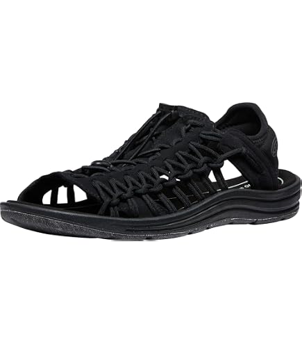 Amazon.com | KEEN Men's Uneek WK Sneakers, Black/Black, 10 Medium