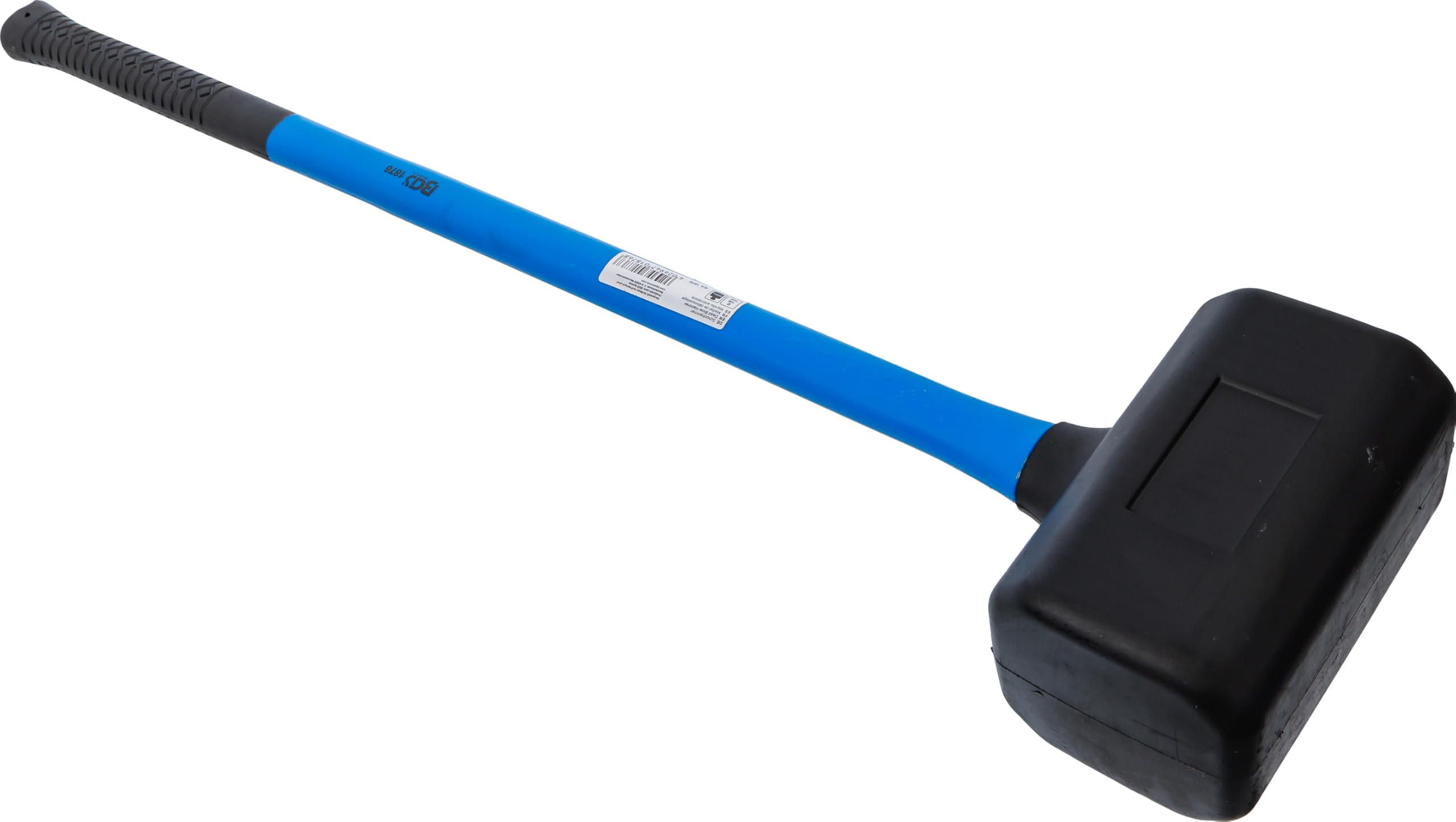 BGS 1876 | Schonhammer | Fiberglasstiel | rückschlagfrei | Ø 105 mm | 4500 g | Gummihammer 2