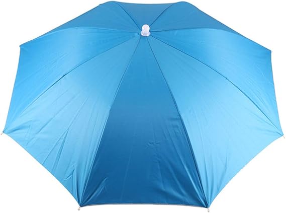 Cappello Ombrello Pieghevole - Protezione Pioggia E Sole Per Pesca, Campeggio, Outdoor - Foto 8