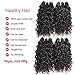 Urbeauty Brazilian Curly Hair 4 Bundles 50g/pcs 8a Brazilian Kinkys Curly Hair Unprocessed Virgin Brazilian Deep Curly Hair Weave Bundles Short Human Hair Natural Color Total 200g Full Head (8 8 8 8)