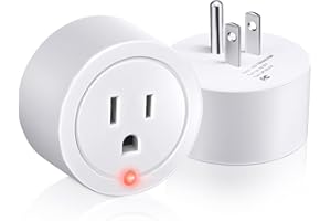 FEEKOON 2 Pieces Thermostatically Controlled Outlet, On at 32°F/Off at 50 °F Thermostat Plug Outlet for Winter Chicken Water Coop Heater, Temperature Controllers for Bird Bath Deicer Outdoor