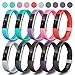 Greeninsync Compatible with Fit Bit Alta Bands, Replacement for Fit Bit Alta Accessory Band Small Bracelet Straps for Alta&Alta HR Fit Bit Ace Wristbands with Ultrathin Fastener，(10pack)