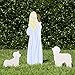 Uncle Nobby's Outdoor Nativity Store Outdoor Nativity Set Add-on - Shepherd and Sheep (Standard, Color)