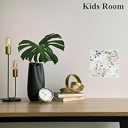 Cuitxrac Boho Green Floral Blossom 2 Gang Wall