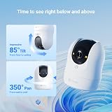 EZVIZ 3K WiFi Security Camera Indoor 2 Pack 350° Pan 85° Tilt Color Night Vision view 6