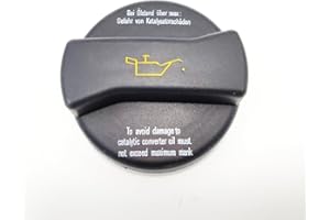 LOBIUTIYA 80989 06B103485C Engine Oil Fill Cap Compatible with Audi Volkswagen/vw Models, For Audi 80 90 A1 A2 A3 A4 A6 A8, For VW Jetta Fox Golf Passat OE#‎06B103-485C