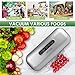 Vacuum Sealer Machine, ARTSEA Automatic Vacuum Sealing System, Food Sealer Vacuum Function for Dry or Moist Food and Sous Vide, Roll of Bags