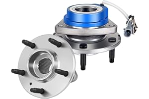 ECCPP 2 PCS 513121 5 Lug Wheel Bearing Hub Front Wheel Hub and Bearing Assembly for Buick Allure, Aurora, Bonnevile, Century, for Chevrolet Impala W/ABS