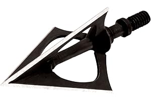 New Archery Products NAP Hellrazor Bow Big Game Hunting Solid Steel Fixed Blade 3 Pieces Broadhead Set