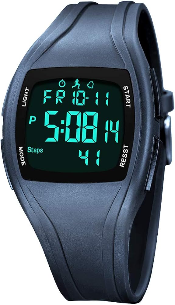 Digital Sports Watch,Large Display Digital Wrist Watches with Alarm