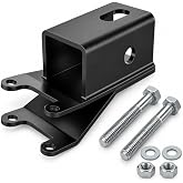 Dedomy Heavy Duty 2 Inch ATV Hitch Receiver, Rear Trailer Hitch for Honda | Steel construction, solid axle, fits 2007-2024 honda rancher trx420, foreman trx500/520, rubicon trx500, bolt-on