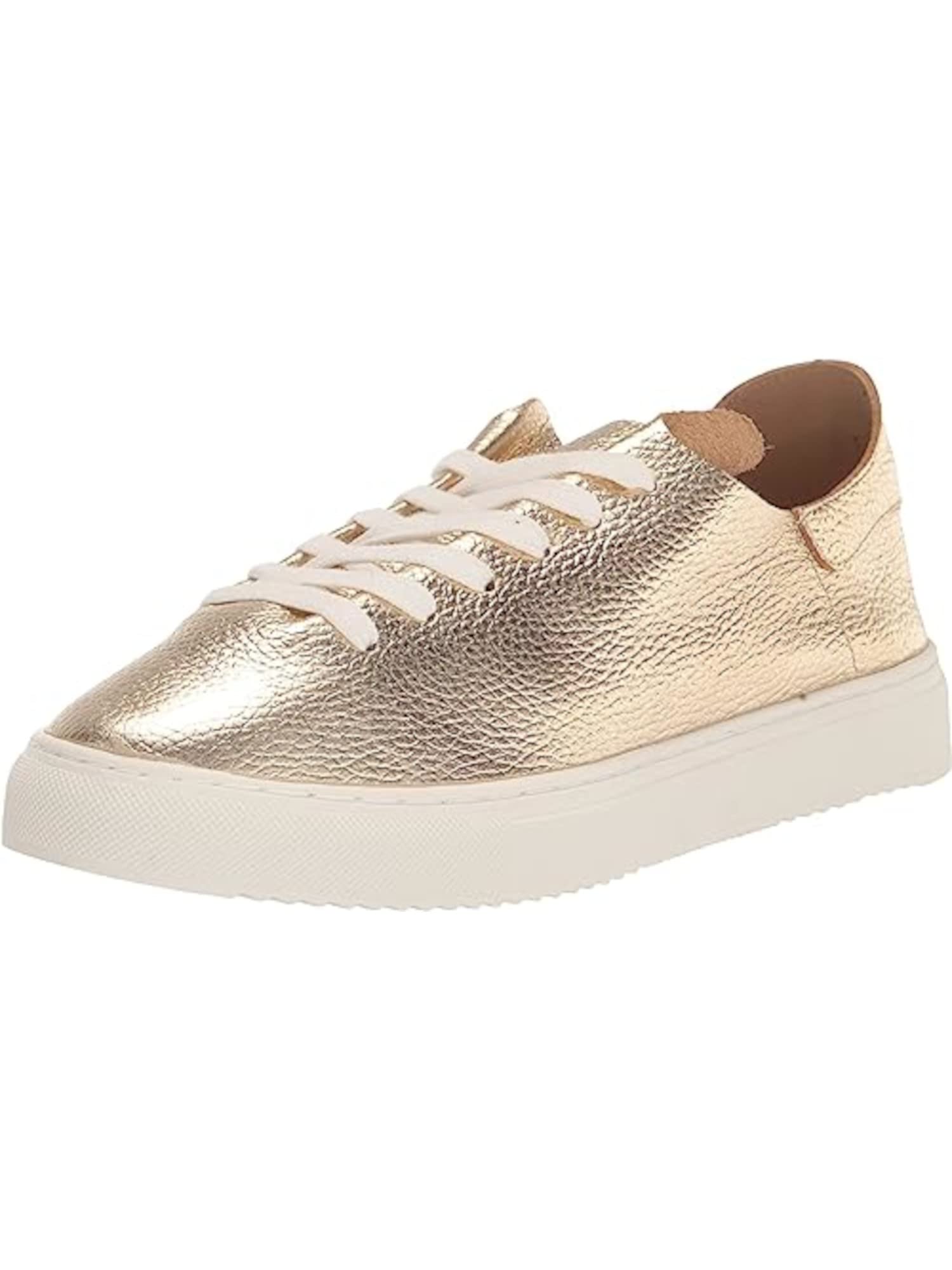 Sam Edelman Women’s Pippy Sneaker Molten Gold 5 Medium