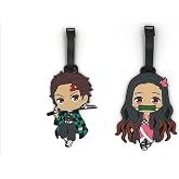 CellDesigns Cartoon/Anime Luggage Tag Suitcase ID Tag with Adjustable Strap (D Slayer)