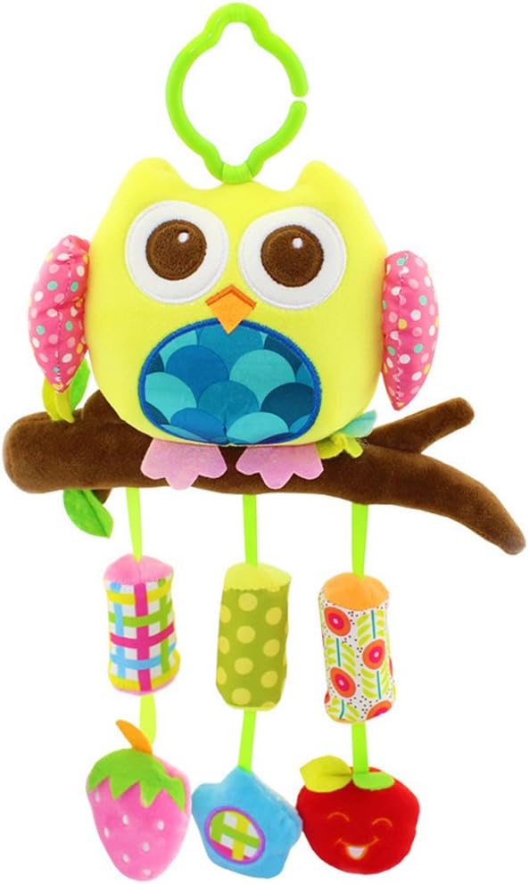 SKK BABY Carseat Clip on Hanging Activity Toy for Crib Stroller Playgym