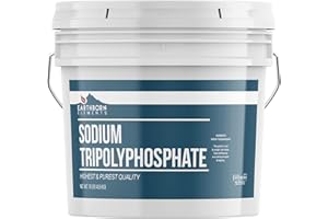 Earthborn Elements Sodium Tripolyphosphate, 1 Gallon Bucket, Cleaning Agent, Water Softener, Laundry Additive, Resealable Bucket
