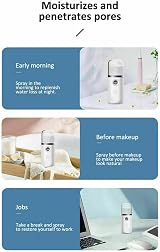 Fulenyi Nano Mister Eyelash Extensions Facial Skin Care Portable Mist Sprayer view 5