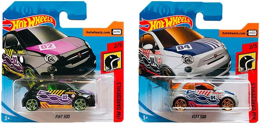 hot wheels fiat 500 hw daredevils