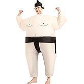 Threadsorcery Inflatable Costume Adult,Blow Up Wrestler Costumes,Inflatable Sumo Costume,Halloween Costumes for Men Women