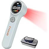 Frovab Cold Light Therapy Machine, 4x980nm+4x810nm+16x660nm, Red Light Therapy Device at Home, Infra Red Light Therapy for Pain, Hand Held Red Light Therapy Device for Elbows, Knees, Shoulders, Hands