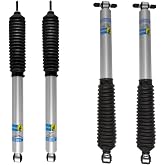 TrendsAuto Bilstein Set of Front and Rear 5100 Series Shocks fits 2007-2017 Wrangler with 1.5-3" Front and Rear Lift | Easy Installation | Includes TrendsAuto Decal