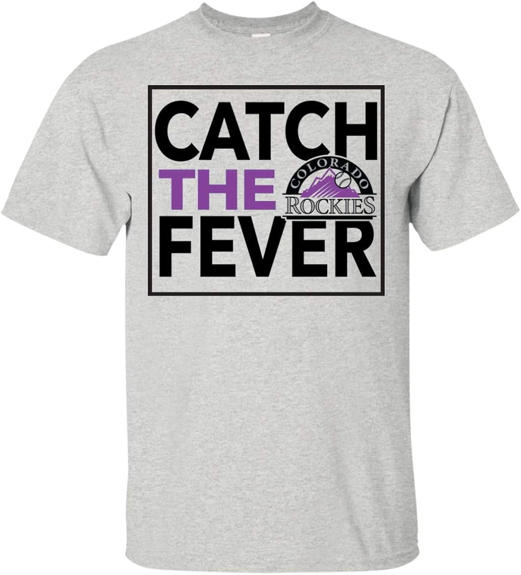 colorado rockies catch the fever shirt