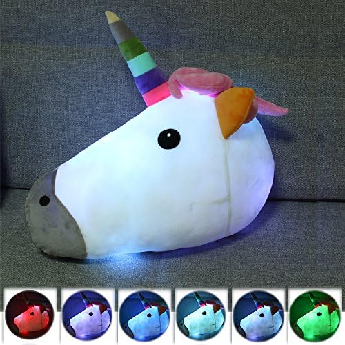 My Neighbor Totoro LED Light Up 7 Colorful Pillow plush cushion RARE! (Unicorn)