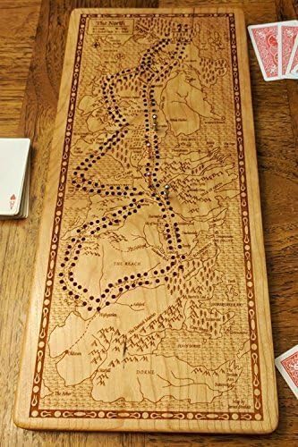 Game of Thrones - Westeros Cribbage Board