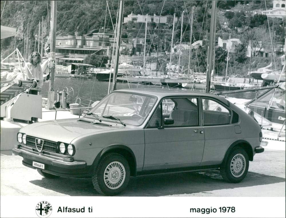 Vintage photo of Alfa Romeo Alfasud Ti Maggio 1978