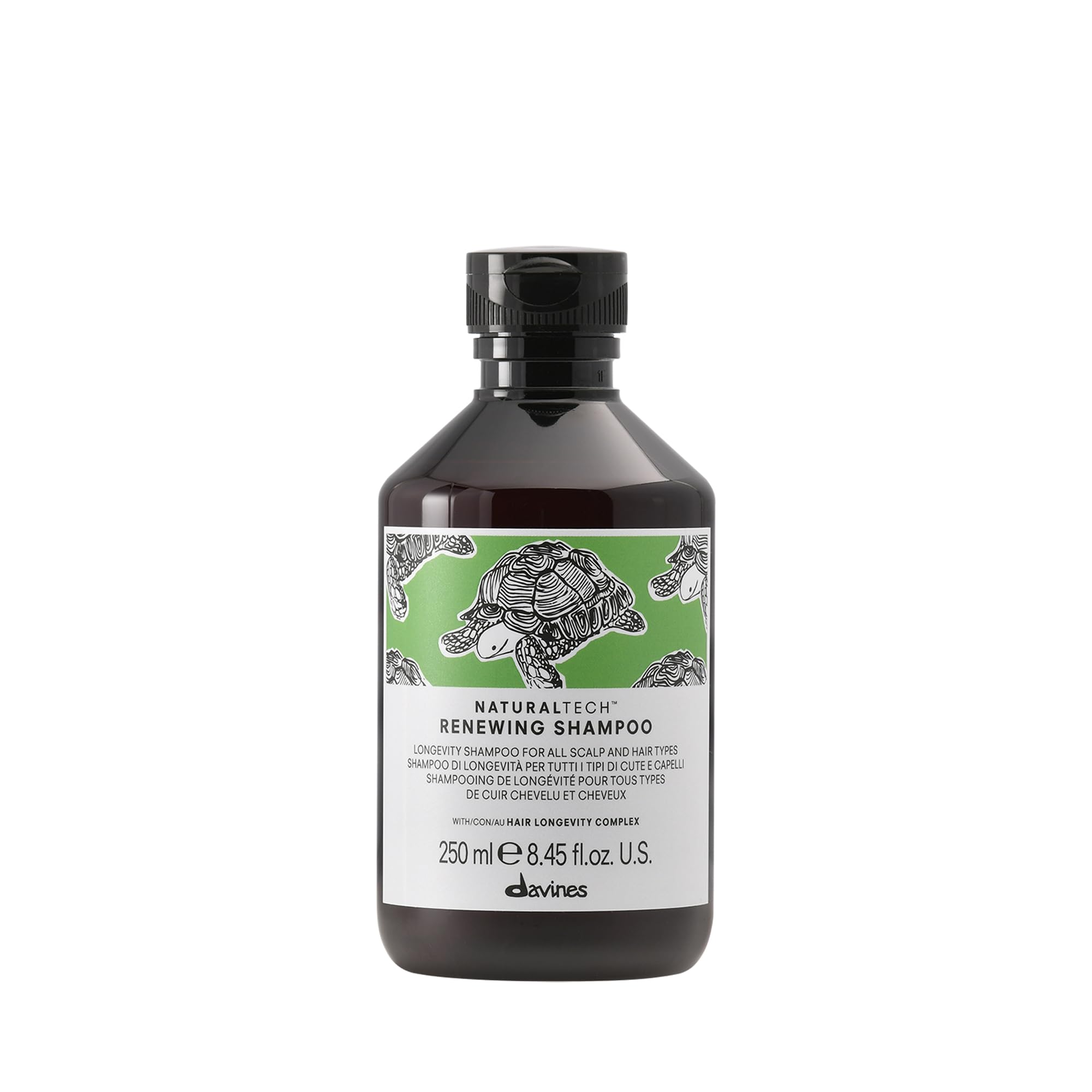 Davines Naturaltech Renewing Shampoo Champù for Durability Everything, Aromatic, 250 ml (Pack of 1)