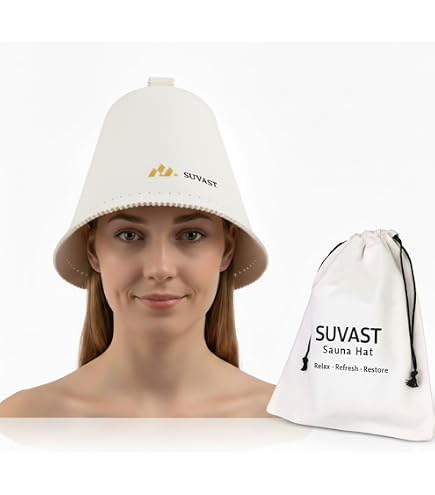 Double Gauze Sauna Hat – Lightweight Quick-Dry Bucket Hat for Infrared Sauna Amazon.com: Tokyo Breeze Sauna Hat – Lightweight Soak & Wear  main image 4