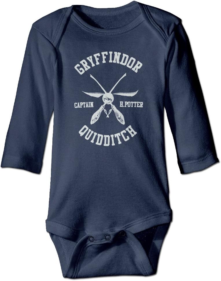 Kid's Harry Potter Gryffindor Quidditch Short Sleeve0-3 Months Baby Onesie Outfits