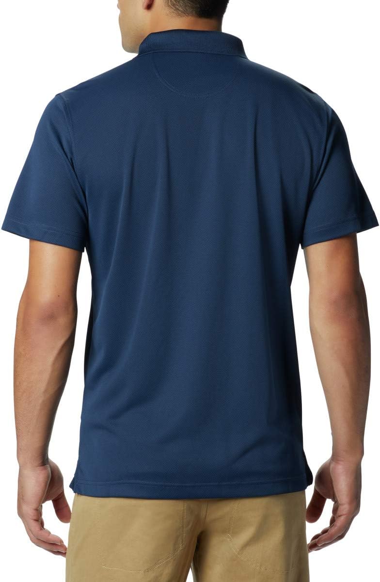 Columbia Men's Utilizer Short Sleeve Wicking Polo with Uv Protection: Sports & Outdoors