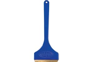 Snow Joe BDL-A0143-P2 Brass Blade Ice Scraper, w/Oversized Handle, Non-Rust for Quick Ice Removal, for Auto/Truck Windshields