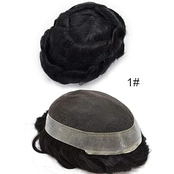 Amazon Com Lyricalhair Human Hair Toupee Men Super Thin Lace