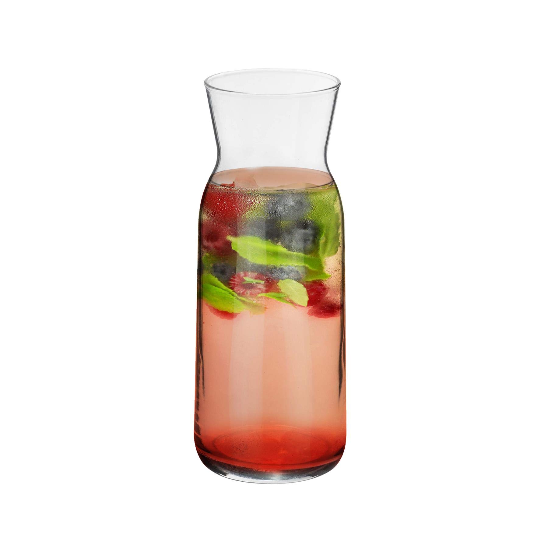 Argon Tableware 1x 700ml Glass Water Jug - 'Brocca' Range - Juice Carafe Decanter for Water, Wine, Iced Tea