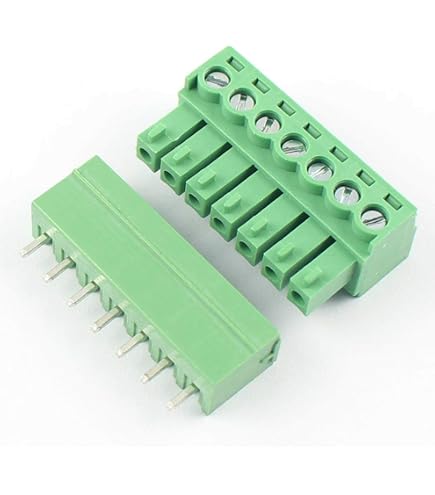 10 Sets 2EDG 6-Pin Screw Terminal Block Connector – 5.08mm Pitch Plug-in