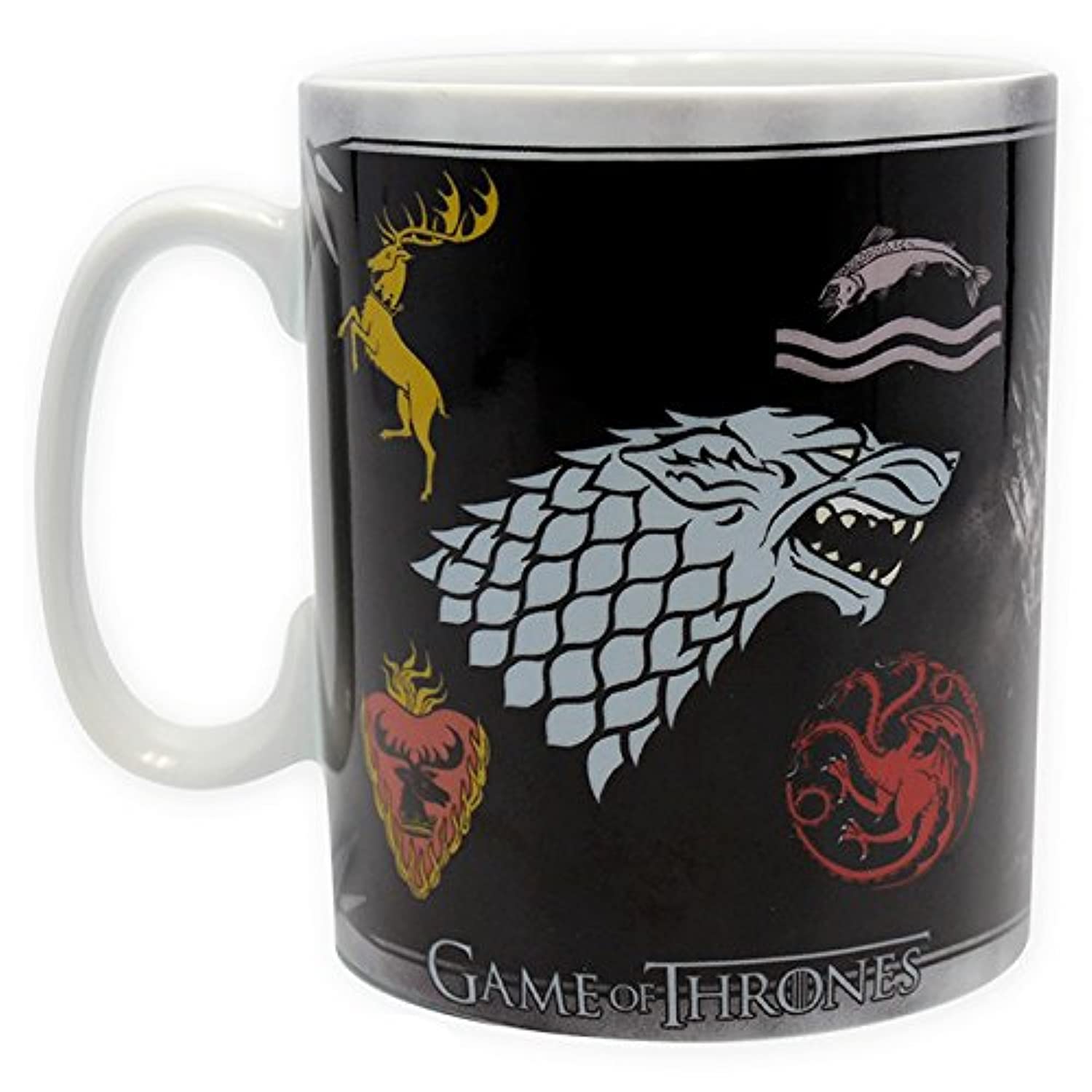 ABYstyle - GAME OF THRONES - Mug - 460 ml - Sigles & Throne