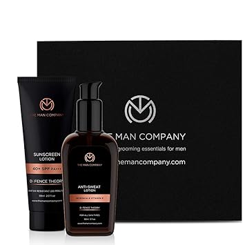The Man Company Summer Ready Duo(Sun Screen lotion + Anti Sweat lotion)